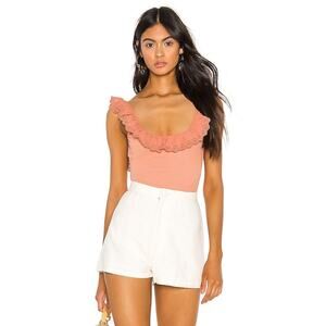 Capulet Dallas Ruffled Eyelet Bodysuit S